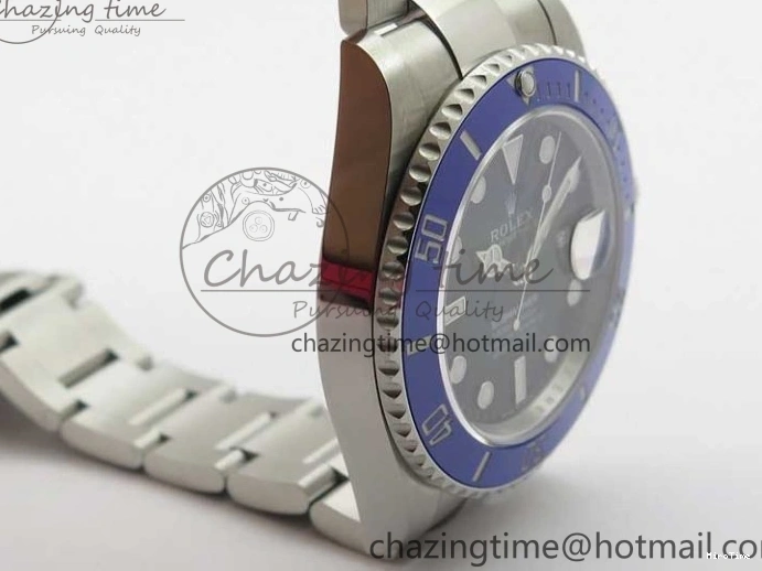 MiroTime 0319 Submariner 41mm 126619 LB Blue Ceramic EWF Black Dial on SS Bracelet A Effortless 2766